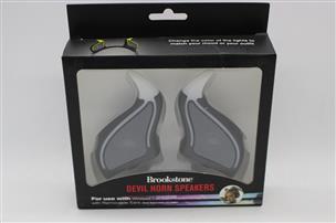 BROOKSTONE DEVIL HORN SPEAKERS Like New Buya